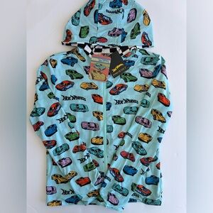 NWT Posh Peanut Boys Retro Hot Wheels Reversible Jacket Size 7/8